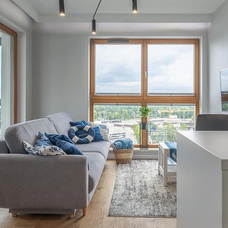 Waveside Apartment Gdańsk Kültér fotó