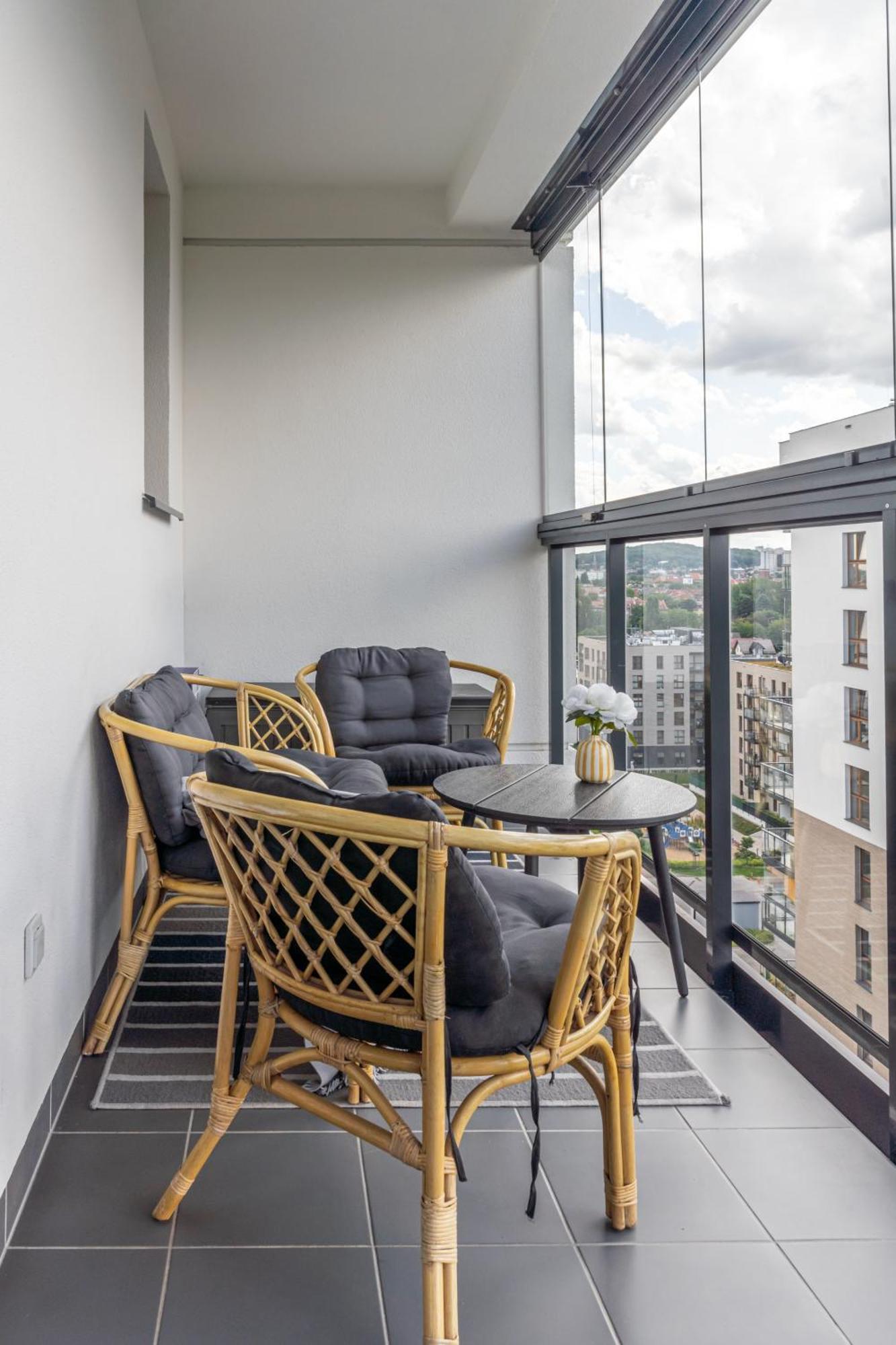 Waveside Apartment Gdańsk Kültér fotó